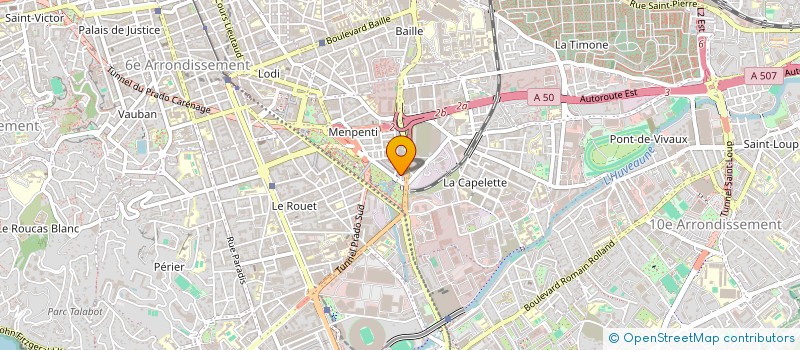 localisation de l'entreprise MADAME HELENE CHARLES  MARSEILLE