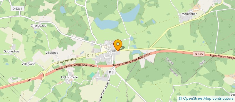 localisation de l'entreprise MADAME HELENE CHASSAGNE à AJAIN