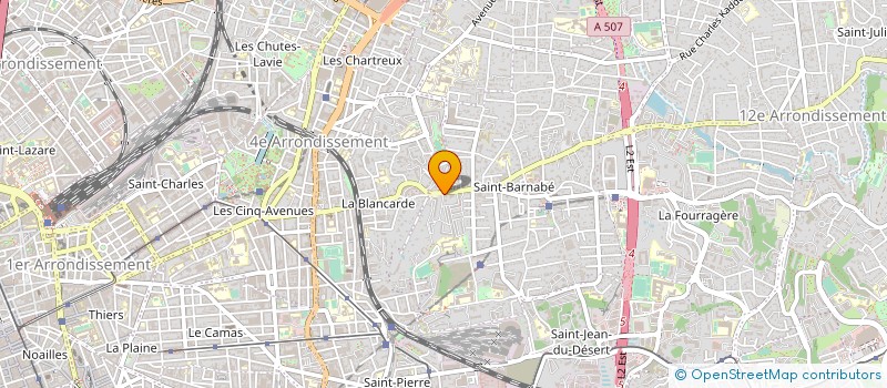 localisation de l'entreprise MADAME HELENE CHASSOL à MARSEILLE
