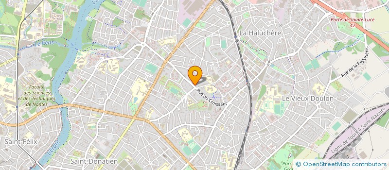 localisation de l'entreprise MADAME HELENE CHAUVIN à NANTES