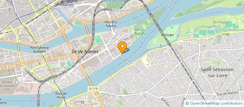 localisation de l'entreprise MADAME HELENE CHEGUILLAUME à NANTES