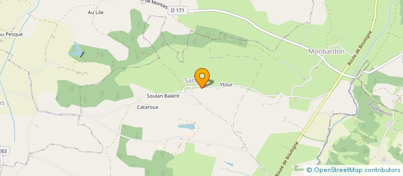 localisation de l'entreprise MADAME HELENE CHELAN  SIMORRE