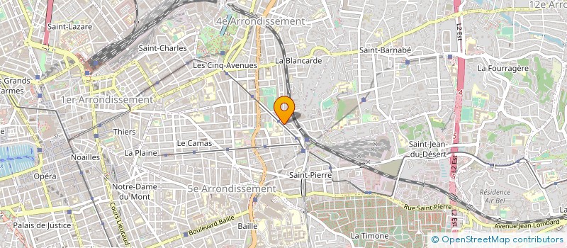 localisation de l'entreprise MADAME HELENE CHEMLA à MARSEILLE
