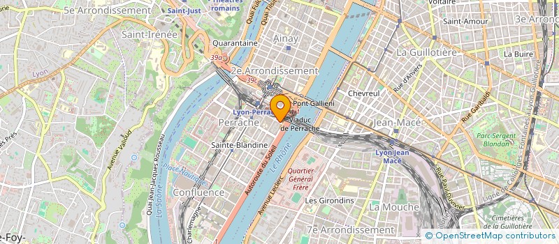 localisation de l'entreprise MADAME HELENE CHERVET  LYON