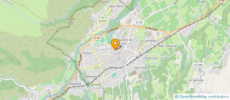 localisation de l'entreprise MADAME HELENE CHEVALLIER à PRADES