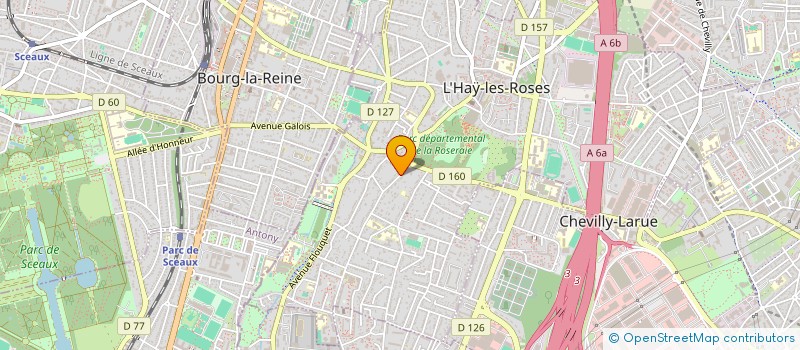 localisation de l'entreprise MADAME HELENE CHOUREMOOTOO  L'HAY-LES-ROSES