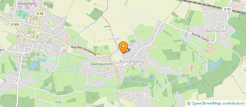 localisation de l'entreprise MADAME HELENE CHRISSOS  BOURGHELLES