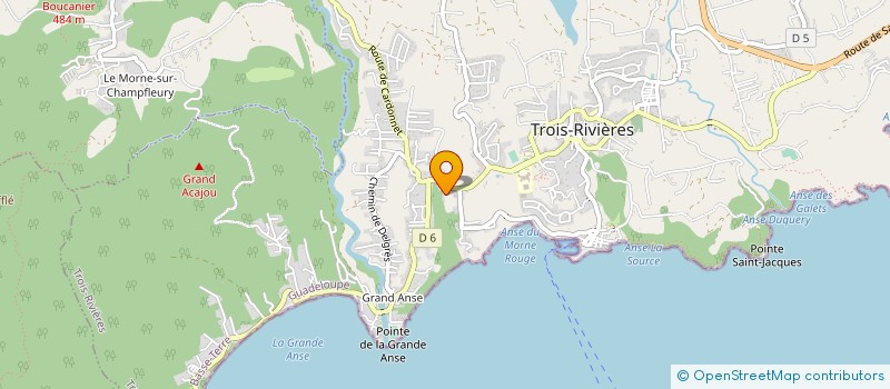 localisation de l'entreprise MADAME HELENE CHRISTOPHE à TROIS RIVIERES