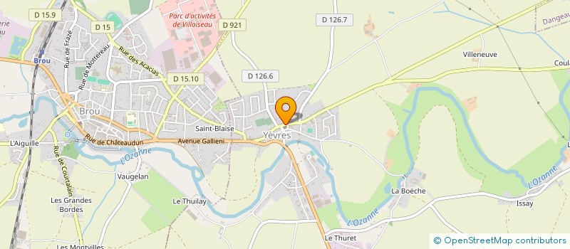 localisation de l'entreprise MADAME HELENE CINTRAT à YEVRES