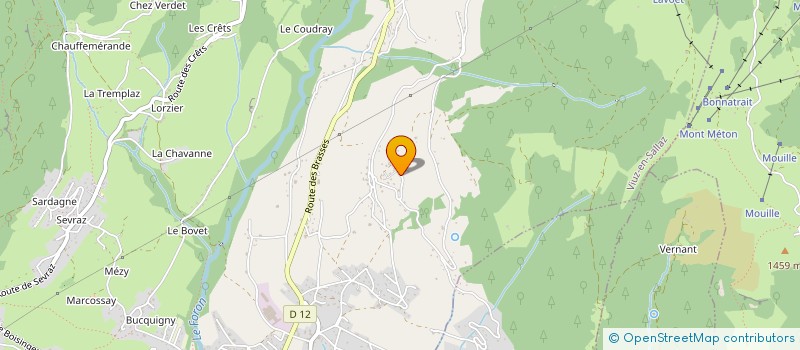 localisation de l'entreprise MADAME HELENE CLAVEL  VIUZ-EN-SALLAZ