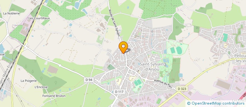 localisation de l'entreprise MADAME HELENE CLEROY  VERRIERES-EN-ANJOU