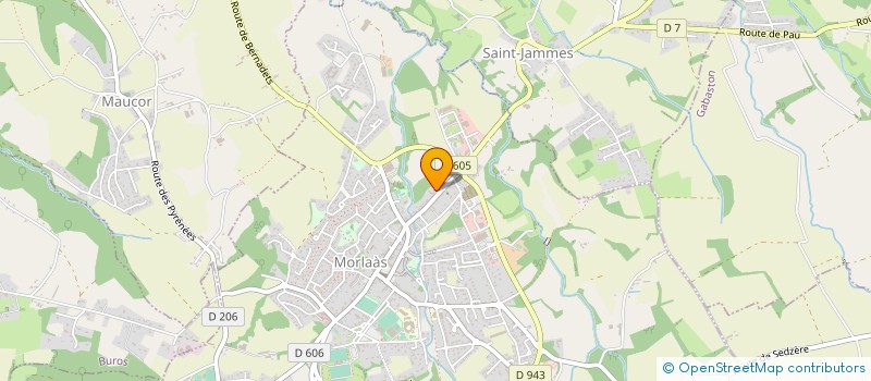 localisation de l'entreprise MADAME HELENE COLOGNAT à MORLAAS