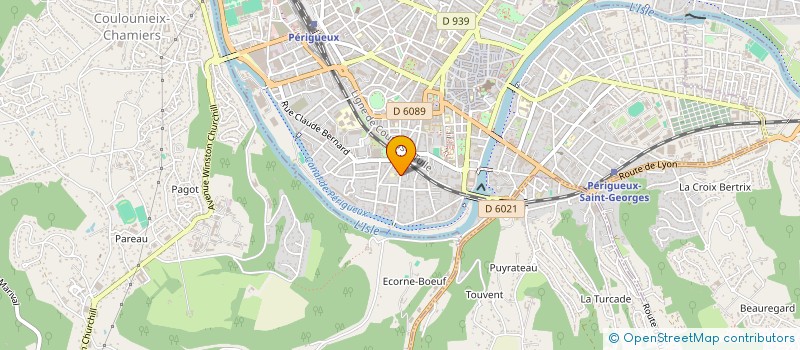 localisation de l'entreprise MADAME HELENE CONANGLE à PERIGUEUX