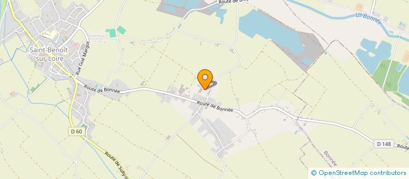 localisation de l'entreprise MADAME HELENE CONRAUX à SAINT-BENOIT-SUR-LOIRE