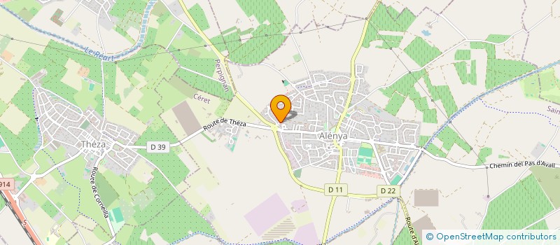 localisation de l'entreprise MADAME HELENE CONTE  ALENYA