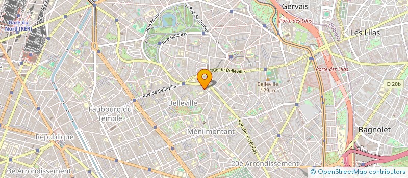 localisation de l'entreprise MADAME HELENE CONVERT  PARIS
