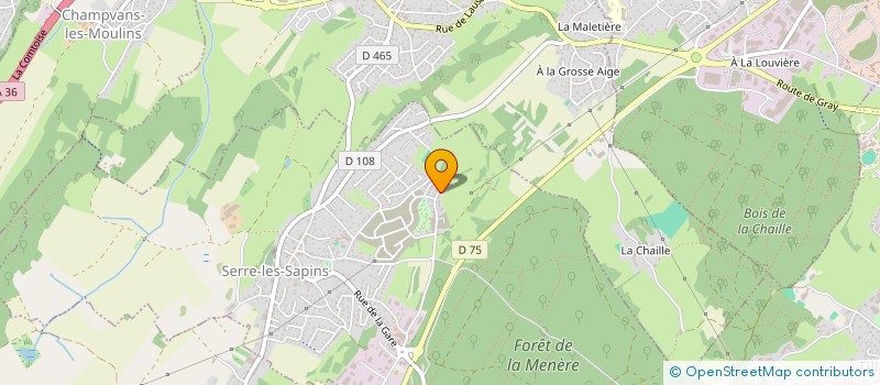 localisation de l'entreprise MADAME HELENE COQUARD  CHEMAUDIN ET VAUX