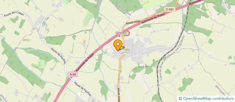 localisation de l'entreprise MADAME HELENE CORBIN  GEMIL