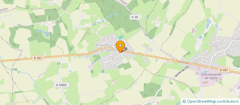 localisation de l'entreprise MADAME HELENE COTTAIS  CHAUFOUR-NOTRE-DAME