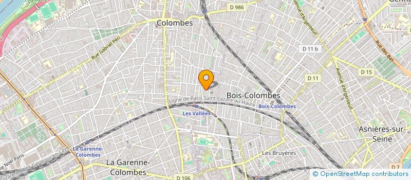 localisation de l'entreprise MADAME HELENE COTTET à COLOMBES