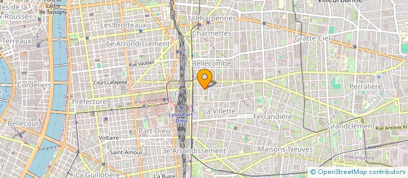 localisation de l'entreprise MADAME HELENE COUNTANI  LYON