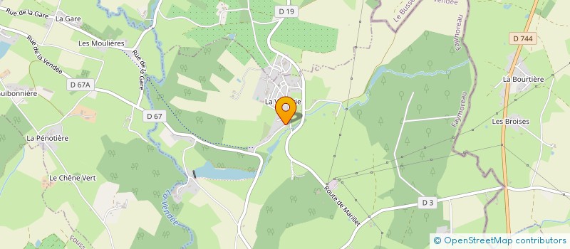 localisation de l'entreprise MADAME HELENE COURBON  FAYMOREAU