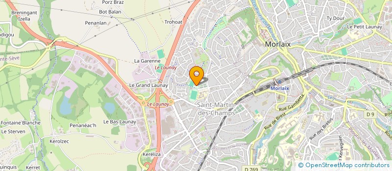 localisation de l'entreprise MADAME HELENE CRENN  SAINT-MARTIN-DES-CHAMPS