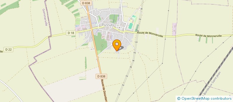 localisation de l'entreprise MADAME HELENE CRINIS  PUSSAY