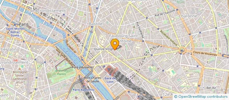 localisation de l'entreprise MADAME HELENE CROCHEMORE  PARIS