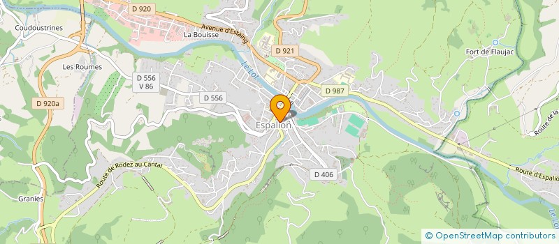localisation de l'entreprise MADAME HELENE CYMUTTA à ESPALION