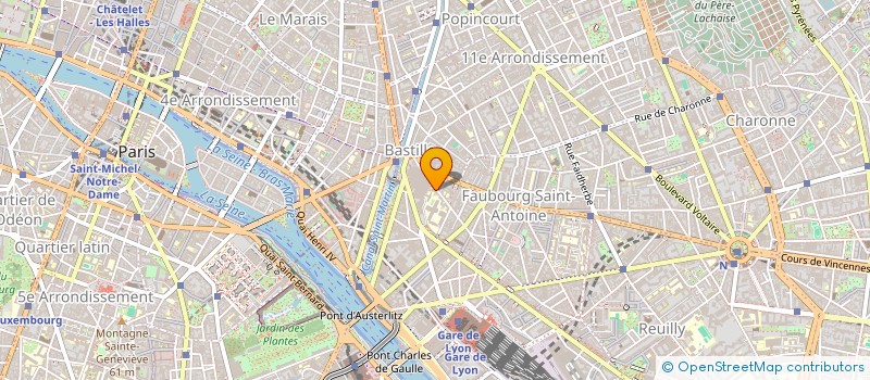 localisation de l'entreprise MADAME HELENE DABBADIE  PARIS 12