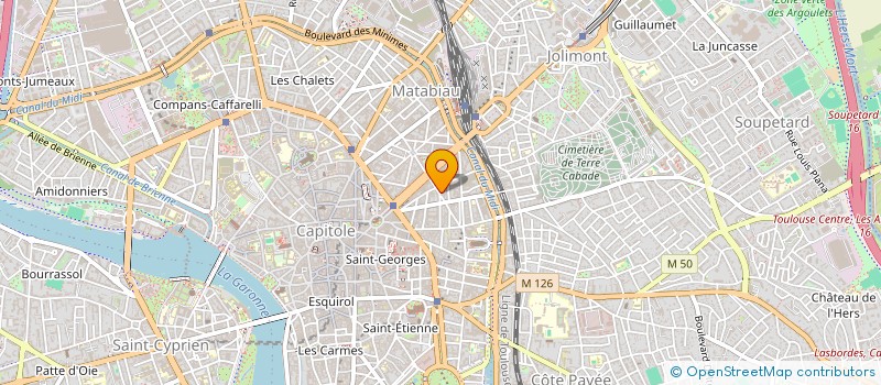 localisation de l'entreprise MADAME HELENE DE BROUWER à TOULOUSE