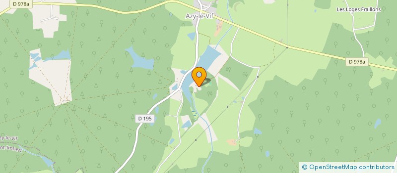 localisation de l'entreprise MADAME HELENE DE CHAVIGNE à AZY-LE-VIF