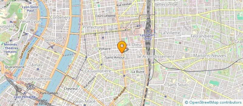 localisation de l'entreprise MADAME HELENE DE LA VAISSIERE DE LAVERGNE  LYON