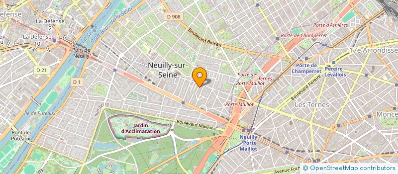 localisation de l'entreprise MADAME HELENE DE LIMA ET SILVA à NEUILLY-SUR-SEINE