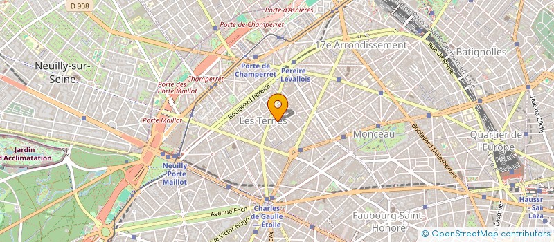 localisation de l'entreprise MADAME HELENE DE VITRY D'AVAUCOURT  PARIS