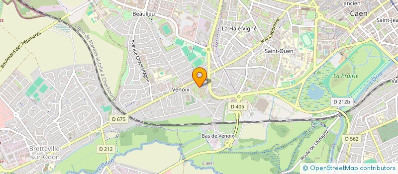 localisation de l'entreprise MADAME HELENE DECKER à CAEN