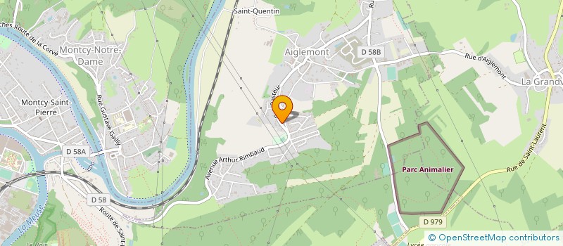 localisation de l'entreprise MADAME HELENE DECOBERT à AIGLEMONT