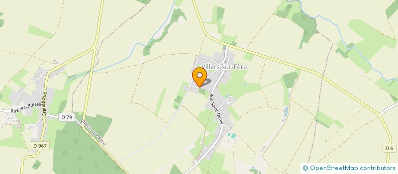 localisation de l'entreprise MADAME HELENE DECOMBLE  VILLERS-SUR-FERE