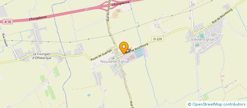 localisation de l'entreprise MADAME HELENE DECROOCQ  VIEILLE-EGLISE