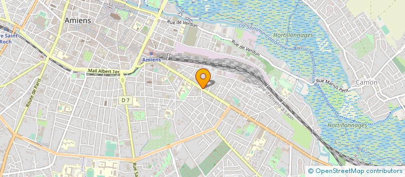 localisation de l'entreprise MADAME HELENE DEGOUY  AMIENS