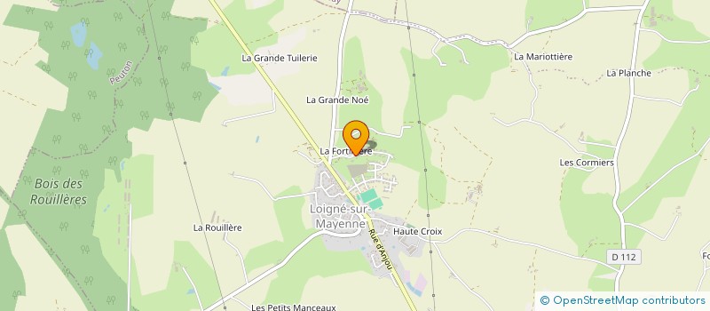 localisation de l'entreprise MADAME HELENE DEJOS à LAVAL