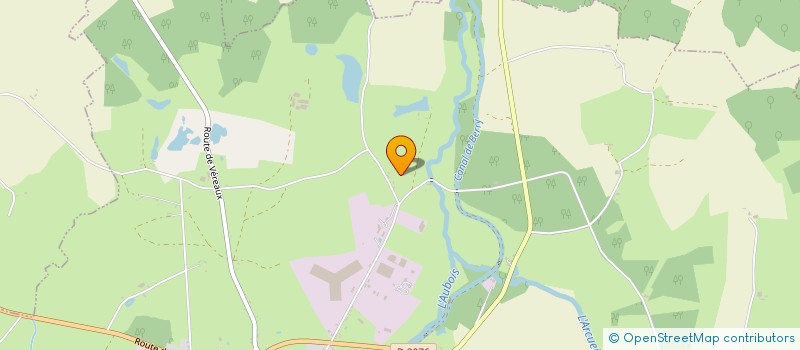 localisation de l'entreprise MADAME HELENE DELAFOSSE  SANCOINS