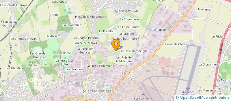 localisation de l'entreprise MADAME HELENE DELAHAYE  NOTRE-DAME-D'OE