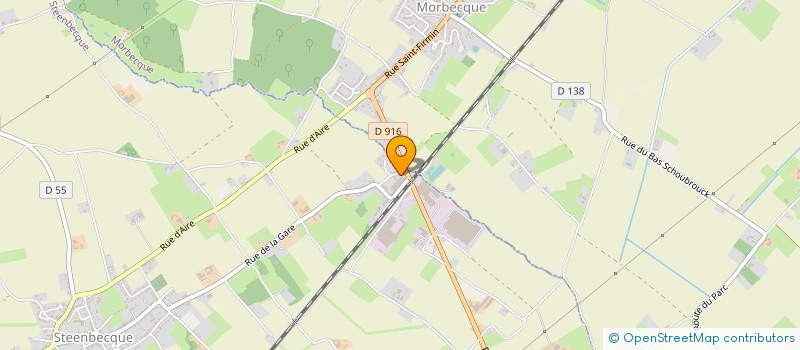 localisation de l'entreprise MADAME HELENE DELANNOY  STEENBECQUE