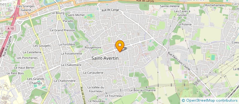 localisation de l'entreprise MADAME HELENE DELAUNAY  SAINT-AVERTIN