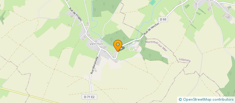 localisation de l'entreprise MADAME HELENE DELELIS  VERCHIN