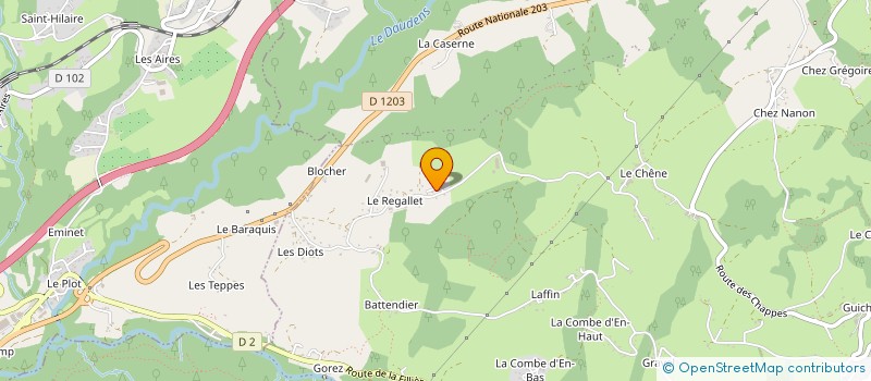 localisation de l'entreprise MADAME HELENE DELGADO à FILLIERE