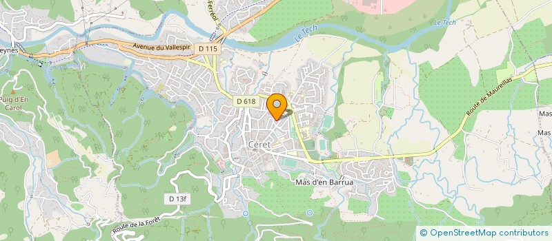 localisation de l'entreprise MADAME HELENE DELMOND  OMS