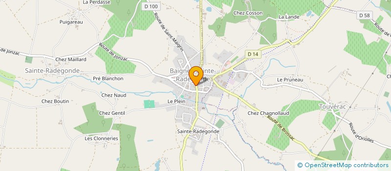 localisation de l'entreprise MADAME HELENE DELOOSE  ARCHIAC